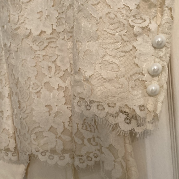 Vintage Cachet Jacket Lace Pearls - Picture 7 of 11